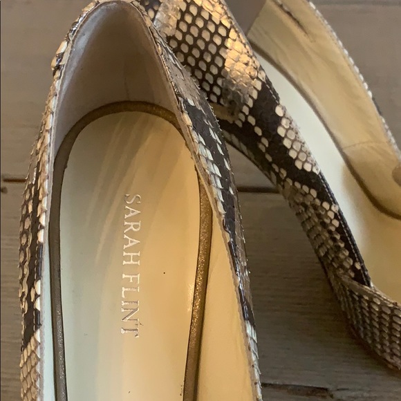 Sarah Flint Irene python pump - Picture 4 of 5